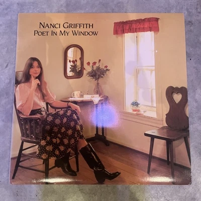NANCI GRIFFITH "Poet In My Window" LP 1985  Philo ‎– PH-1098 - Image 1 of 4