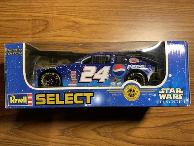 1999 Star Wars Episode 1 Jeff Gordon #24 NASCAR 1:24 Revell Select Pepsi Car - Image 1 of 4