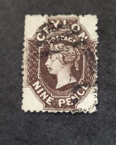 Francobolli Ceylon Scott #55 usati - Foto 1 di 1