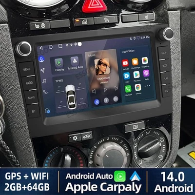 Android 14 Carplay Per Opel Astra H Zafira Corsa C D Autoradio GPS RDS WIFI 64GB - Immagine 1 di 4
