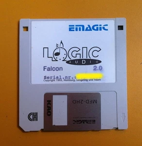 EMAGIC LOGIC 2.0 do ATARI Falcon, oryginalna dyskietka 3.5# - Zdjęcie 1 z 1