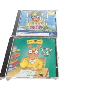 LIVING BOOKS ARTHUR'S BIRTHDAY & Teacher Trouble PC 1997 D1 - Bild 1 von 2