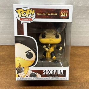 Funko Pop Vinyl Mortal Kombat - Scorpion #537 - Picture 1 of 5