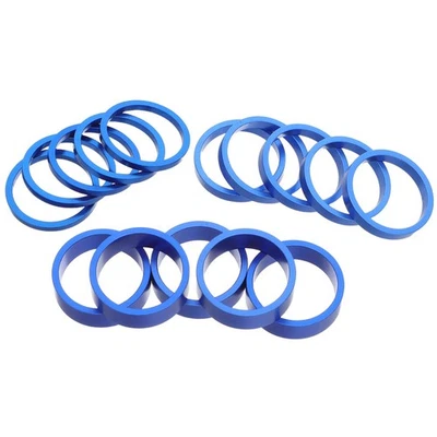  Lot de 15 entretoises de potence de vélo : rondelles de fourche avant en - Photo 1/4