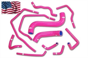 SILICONE RADIATOR HOSE KIT FIT SUBARU IMPREZA WRX/STI GDA/GDB/GGA/B EJ207 01-06 - Picture 1 of 9