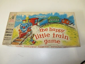 1957 Milton Bradley Der glückliche kleine Zug Spiel - Bild 1 von 10