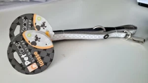 Petface Signature Gris Lunares Perro Plomo TAMAÑO PEQUEÑO - NUEVO UK - Imagen 1 de 2