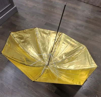 Paraguas Westcott 45" óptico dorado, cubierta - marco de fibra de vidrio #4625 GH2 Foto 1 de 3