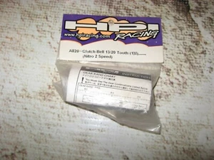 RC HPI 13 / 20 Tooth 1M Pitch Clutch Bell Nitro 2 Speed Steel Black (1) A826 - Picture 1 of 2