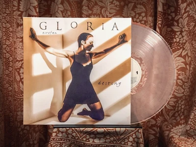 NUMBERED Gloria Estefan Destiny CLEAR vinyl sealed cuts both ways loose tierra - Image 1 of 4