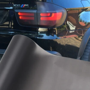 Tönungsfolie Matt Schwarz Auto Scheinwerfer Rückleuchten Folie Hellschwarz Matt - Afbeelding 1 van 2