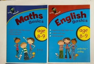 KS2 Maths & English Basics Pack of 2 Leap Ahead Workbooks Age 8-9 years New - Picture 1 of 3