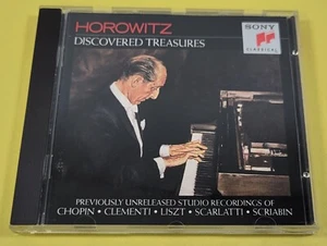 O) Discovered Treasures by Vladimir Horowitz (CD, 1992 Sony Music Entertainment) - Picture 1 of 5