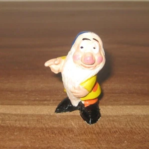 Pimpel Bashful Disney Schneetwittchen 7 Zwerge Vintage Ü-Ei Figur? Variante gelb - Bild 1 von 5