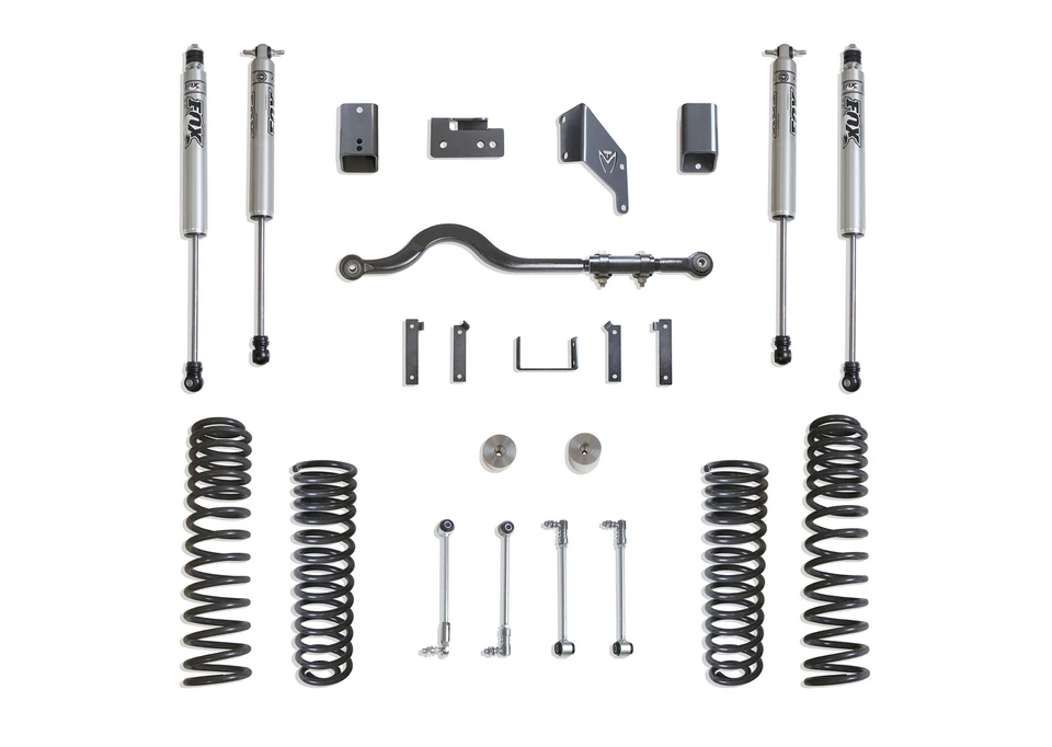 Kit de elevación MaxTrac suspensión 07-18 para Jeep Wrangler JK 4,5" que incluye bobinas F&R Foto 1 de 1