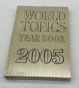 2005 WORLD TOPICS YEAR BOOK NEW SEALED - Picture 1 of 5