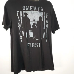 Omerta Shirt Men's XL Black TShirt Family First Made In USA - Picture 1 of 9