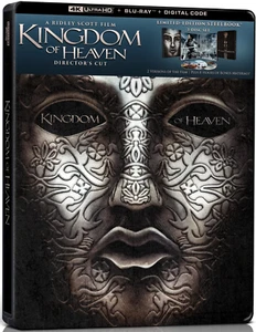 Kingdom of Heaven Director Cut Steelbook (4K Ultra HD/Blu-Ray) SAME DAY SHIPPING - Imagen 1 de 2