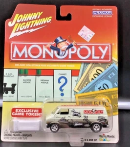 Dodge Van 2003 Johnny Lightning Monopoly 1977 pieza de juego - Imagen 1 de 2