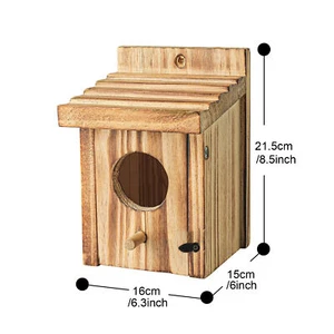 Nest Dox Nest House Bird House Bird House Bird Box Bird Box Wooden Birdhouse - Picture 1 of 13
