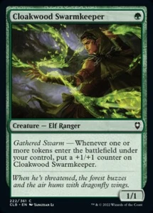 4x Cloakwood Swarmkeeper - *FOIL* NM - CML: Battle for Baldur's Gate - Picture 1 of 1