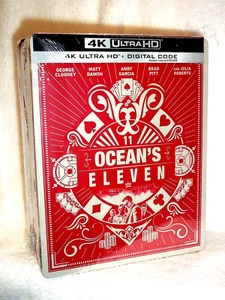 Ocean's Trilogy + Ocean's 8 (4K/Blu-ray, 2024, STEELBOOKS, 5-Disc) NEW heists - Picture 1 of 14