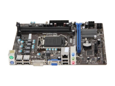 MSI H61M-P20 (G3) MS-7788 v1.0  LGA 1155 Intel H61 mATX Motherboard - Image 1 of 3