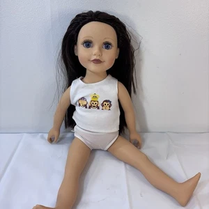 Journey Mädchen Puppe braune Haare blaue Augen 18 Zoll Toys R Us. - Bild 1 von 5
