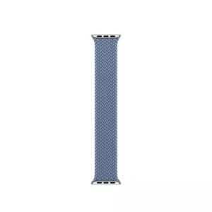 BOUCLE SOLO TRESSÉE APPLE WATCH 45 MM MQGQ3AM/A - TAILLE 1 - BLEU ARDOISE - Photo 1 sur 3