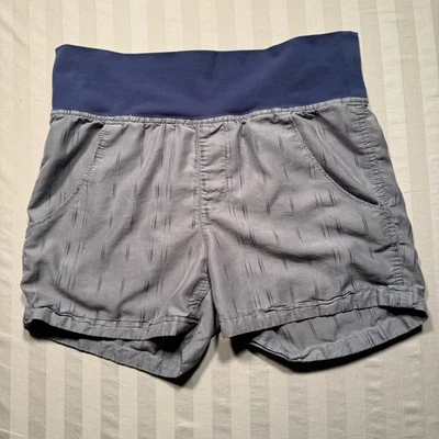 Pantalones Cortos Toad & Co Horny Toad Para Mujer Medianos Fliptop Gris Tencel Aire Libre Senderismo Foto 1 de 4