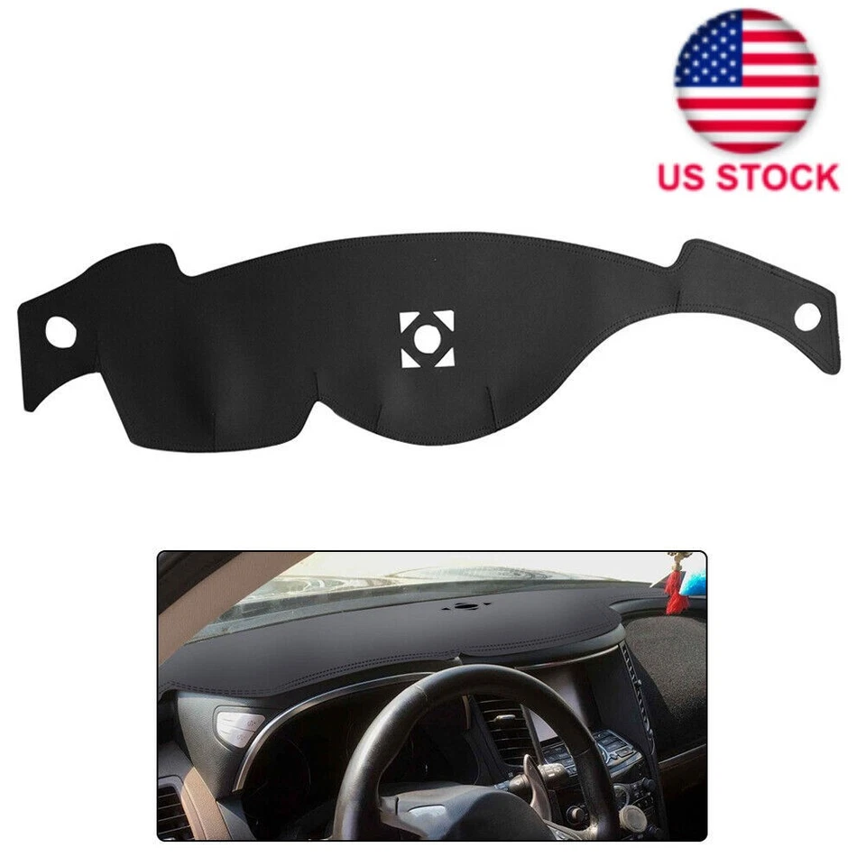 Alfombrilla de cuero para tablero de instrumentos para Infiniti FX35 FX45 FX50 2009-2013 Foto 1 de 4