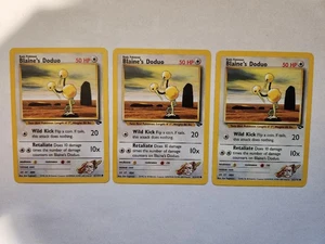 Blaine's Doduo 61/132 Gym Challenge Regular - quasi nuovo (3) - Foto 1 di 5