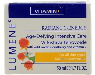 Lumene Vitamin+ Cuidado Intensivo Desafiante de la Edad Energía C Radiante 1.7oz Nuevo en Caja Envío Rápido Foto 1 de 3