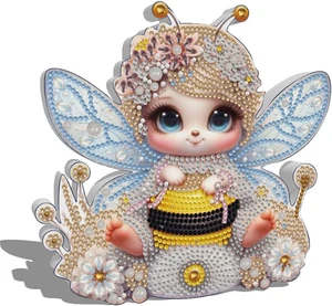 RYMILIE DIY Special 5D Diamond Art Painting Kit Bee Desktop Stereoscopic Ornamen - Bild 1 von 12