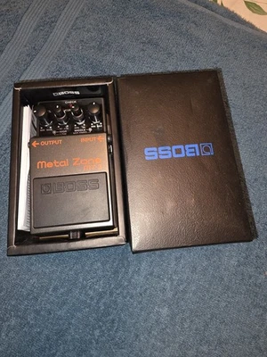 Boss Metal Zone Guitar Distortion (MT-2) OPEN BOX MINT CONDITION. - Image 1 of 4