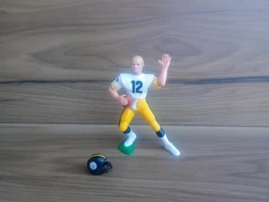 Figura de fútbol americano Kenner Terry Bradshaw Steelers 1989 alineación inicial abierta NFL - Imagen 1 de 2