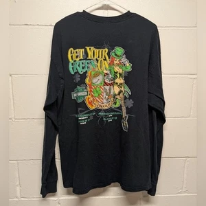 Harley-Davidson "Get Your Green On" St Patricks Day Irish Herren Crrek Shirt XL - Bild 1 von 8