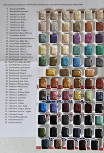Daniel Smith Aquarell "PROBEN" 69er Set Primatek Duochrome irisierende Farben - Bild 1 von 5