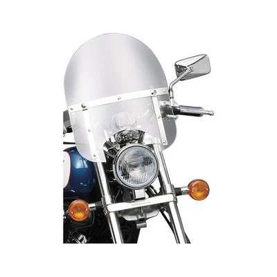 Slipstreamer HD-0-C Clear 15" Mini Police Motorcycle Windshield for 7/8" - 1" - Image 1 of 4