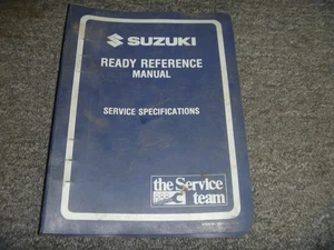 1991 Suzuki LT250RM Quadracer ATV Specifications Ready Reference Manual xz - Picture 1 of 11