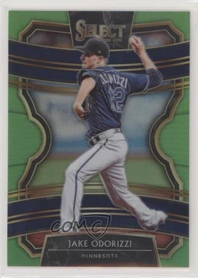 2020 Panini Select Neon Green Prizm /99 Jake Odorizzi #68 - Image 1 of 2