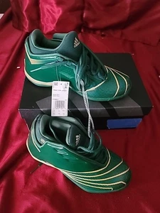 adidas T-Mac 2.0 Restomod "Dark Green/Gold Metallic/gold" Men's Basketball Shoe - Picture 1 of 8