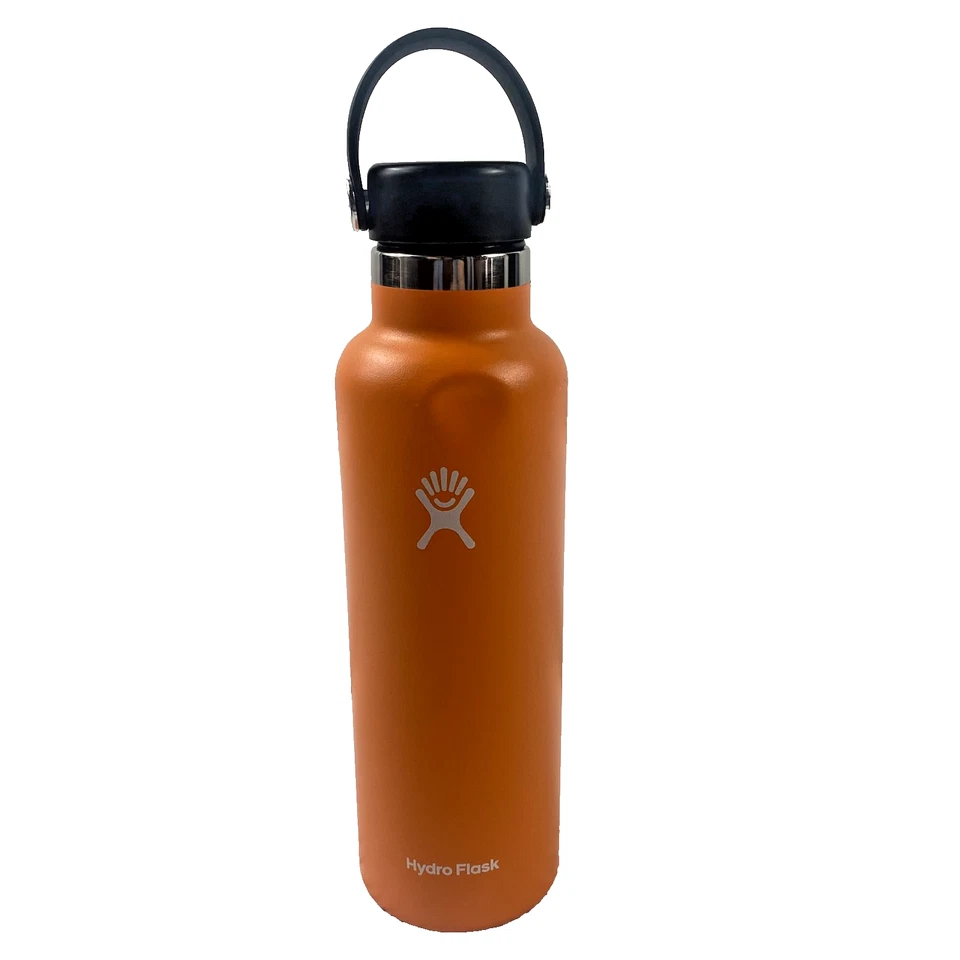 Hydro Flask Bottle Insulated Stainless Steel 21oz Wide Mouth Water BPA Free Flas - Image 1 of 4