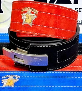 Titan Longhorn 10mm Lever Powerlifting Belt IPF legal USPA Legal - Picture 1 of 3