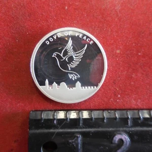 2015 Holy Land Mint Dove of Peace (Proof-like) 1oz Silver Round .999 - Picture 1 of 7