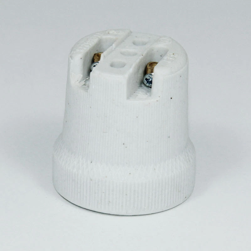 TERRA EXOTICA Keramikfassung , Fassung einfache Ausführung , mit E27 Gewinde