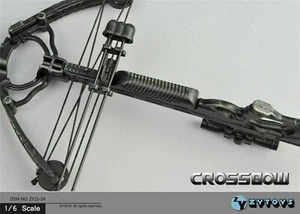 Ballesta compuesta ZYToys ZY15-24 con flechas accesorio de juguete escala 1/6 - Imagen 1 de 11