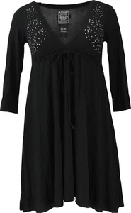 55/30 NEU COLCCI Damen Sommer A-Linie Kleid 3/4-Arm schwarz festlich Party Gr. S - Picture 1 of 1