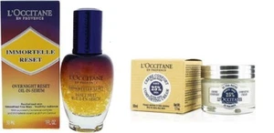 L'Occitane Immortelle Reset Serum & Ultra Rich Shea Comforting Cream Set - $168 - Picture 1 of 1