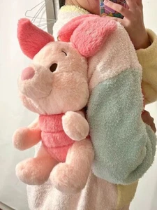 Piglet Plush Backpack Cute Backpacks Stuffed Fluffy Doll Bag Soft Gift - Picture 1 of 6